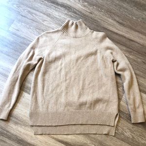 Ann Taylor, camel color turtleneck